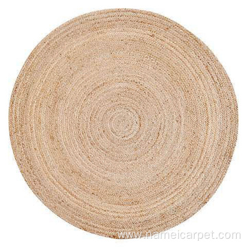 handmade natural jute rugs round rugs floor mats